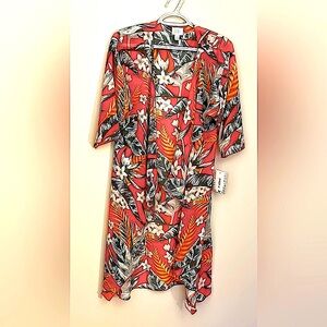 LuLaRoe, Kimono, Small, flowing, light wgt, back length is 41”, sleeves are 13”.